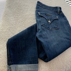 Hudson Bacara crop straight cuffed size 28